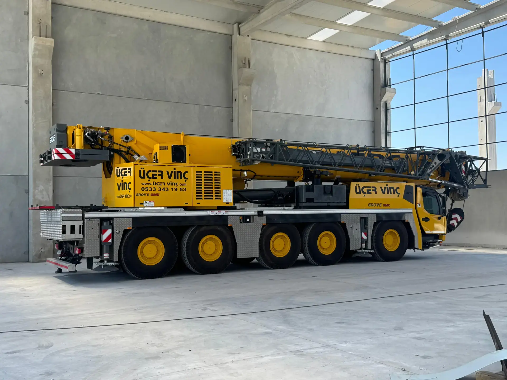 Üçer Vinç 150 Ton Teleskopik 6