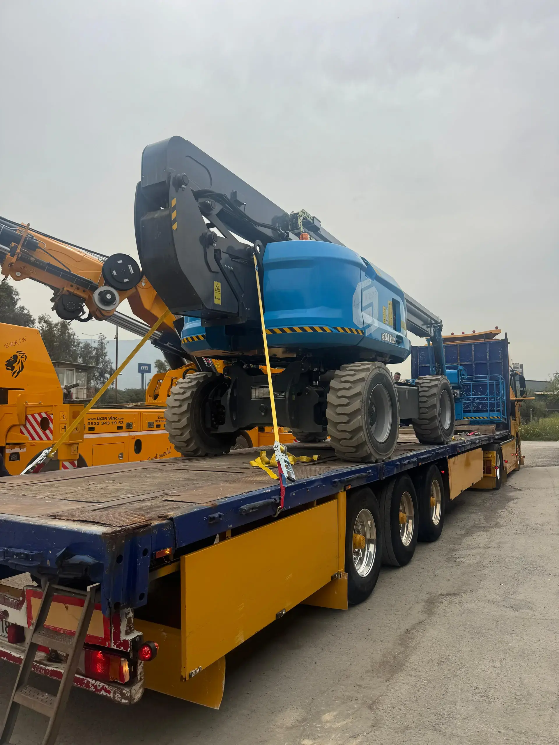 16 Metre Eklemli — Üçer Vinç