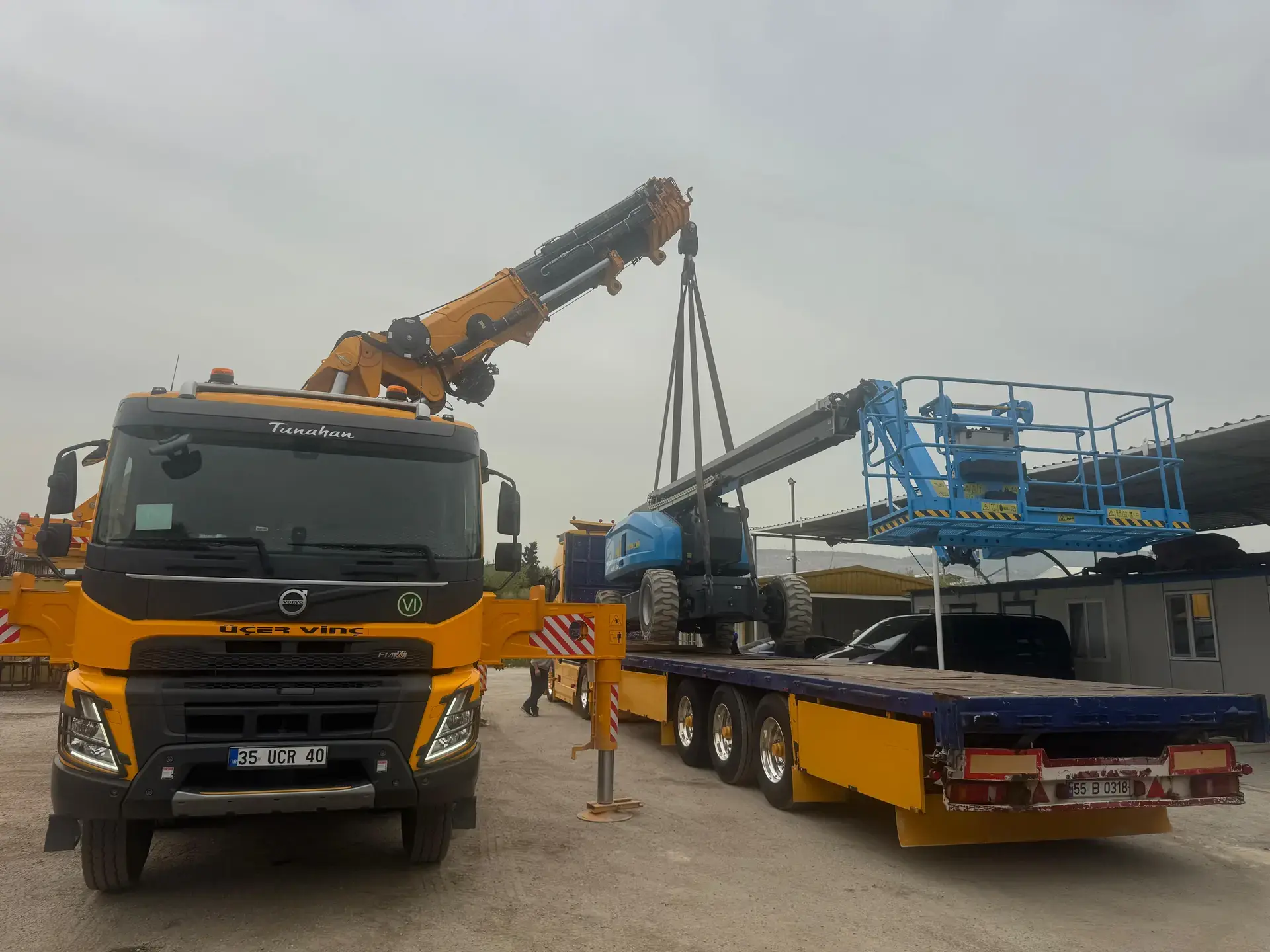 Üçer Vinç 16 Metre Eklemli 5